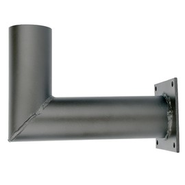 CHIUER 90° Perpendicular Tenon Adapter Square Pole Wall Mount Bracket For Slip Fitter Area Light (Wall Mounted to Slip Fit Mount 2 3/8inch 90 degree Angle) Parking Lot Light