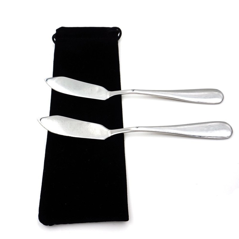 ERCRYSTO Stainless Steel Butter Knife, Set of 2, Butter Spreader,