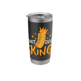 Hot Dog Hotdog King Foodie Stainless Steel Insulated Tumbler