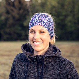 P.A.C. Original Headband, Functional Headband, Sweatband, Outdoor Scarf, Comfortable Headband, Sports Headband, Ear Protection, Various Designs, Unisex, L/XL, outek