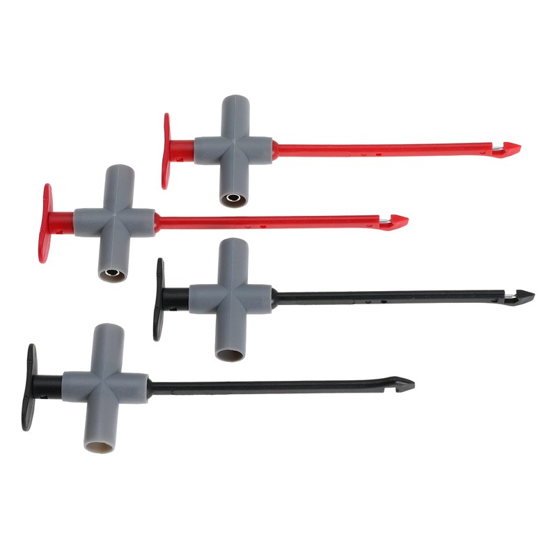 Puncture Probe Test Leads Wire-Piercing Test Clip Multimeter Testing Tool