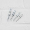 eMagTech 40PCS Internal Lock Dome Head Structural Rivets Grip Range