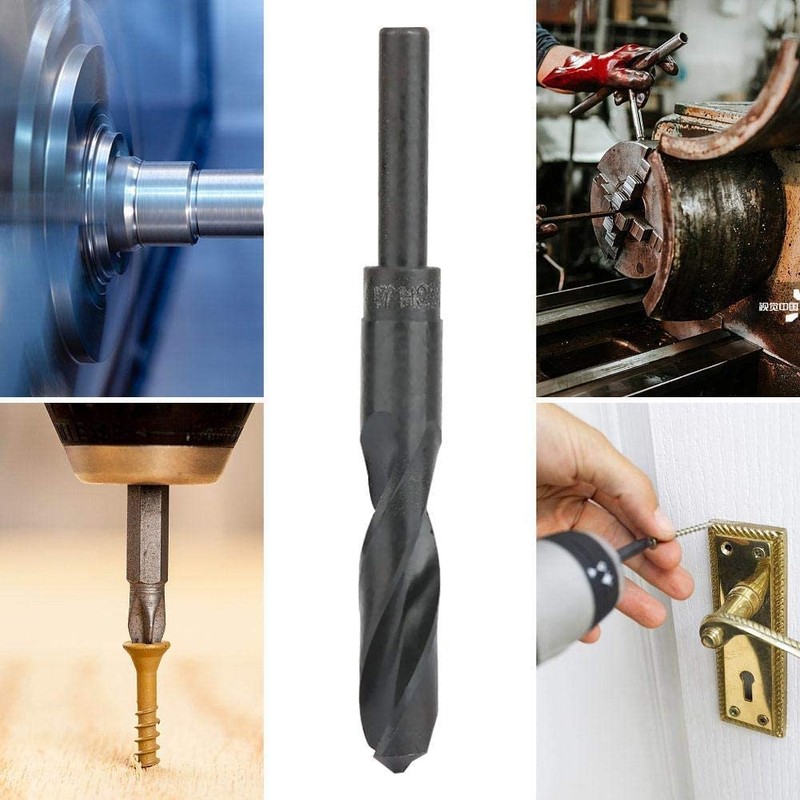 1/2 Inch Spiral Drill Reduced Shank HSS Milling Cutter Spiral