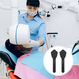 Healvian 2 Pcs Dental Contraster Intraoral Photographic Dental Black Background Board Dental Photo Contrast Kit for Dental Clinic