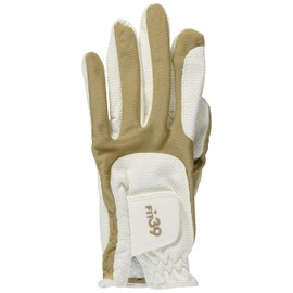 MIC 39 GOLF FIT39 Gloves Unisex MGF-220N Left Hand Worn Right Handed Cocoa/White Size M
