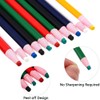 SagaSave (Blue & Green 24Pcs) Water-insoluble Dressmakers' Chalk Pencils, 12