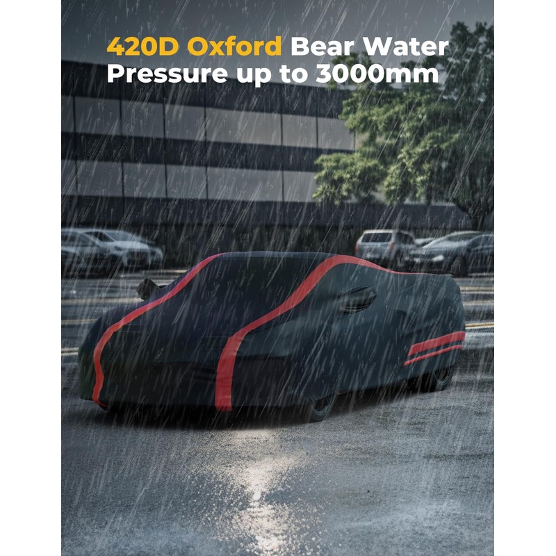 JOYTUTUS Car Cover Compatible with 2020-2026 Corvette C8 Stingray Z06