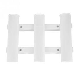 Fishing Rod Holder 3 Tubes Boat Rod Holder Pole Racks for Boat Yacht Side Mounted Home Rods Storeage Heavy Duty