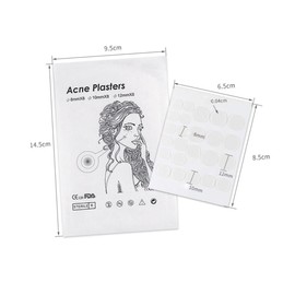 TOVINANNA 5 Sheets Sticker Cover Patch Non-irritating Quick Healing Hydrocolloid