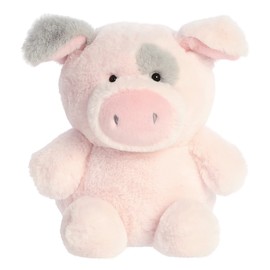 Aurora® Adorable Stubez™ Smarty Pig™ Stuffed Animal - Cuteness Overload - Endless Fun - Pink 11 Inches