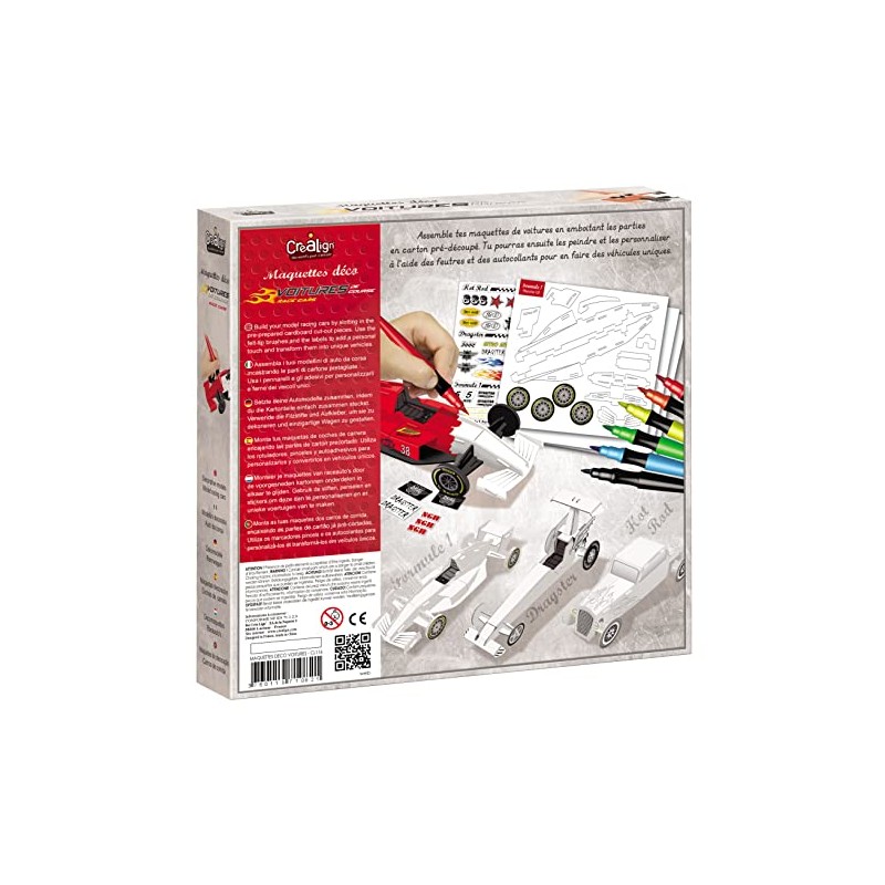 Crea Lign' CL116 – Model Deco – Race Cars
