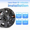 Alpena VR Carbon Vehicle Wheel Covers, Premium European-Made Rim Covers