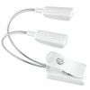 Dual Mighty Bright LED Light for Music Sheet Stands White