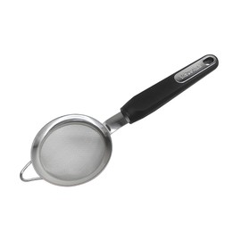 Vasconia 4029673 Colador de acero inoxidable con mango en TPR e inserto metalico