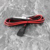 Create idea 1pc 3 Pin 2 Wire Fused Power Cord