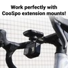 CooSpo Bike Computer Mount, Quick Release Mount for Garmin, Wahoo,