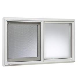 Park Ridge Products VBSI3218PR Vinyl Basement Slider Window, 32' x 18', White