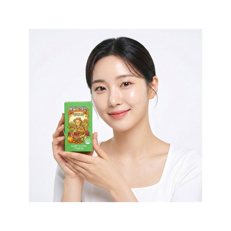 매일 그레인 샐러드 컷 식이섬유 타블렛 500mg x 120정 1개