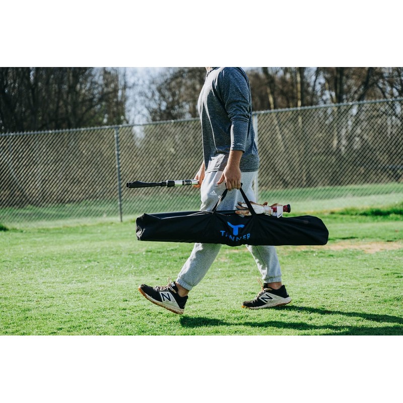 Tanner Portable Baseball Net with Carry Bag - 7' x