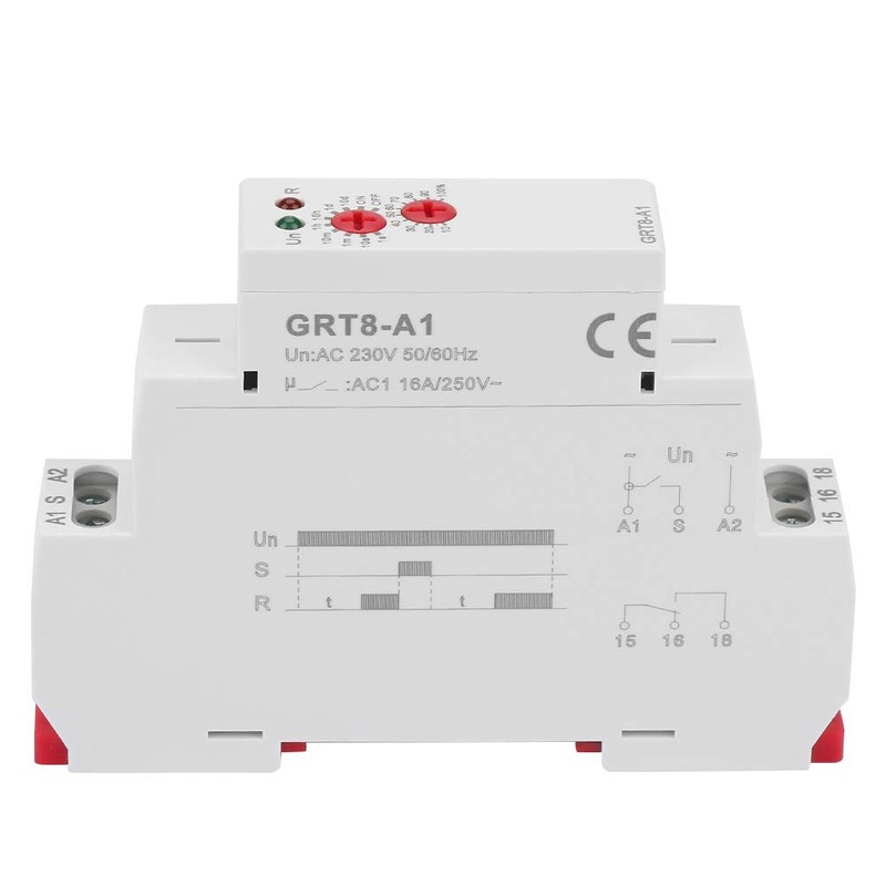 Time Relay Set by panel knob On Delay Relay AC