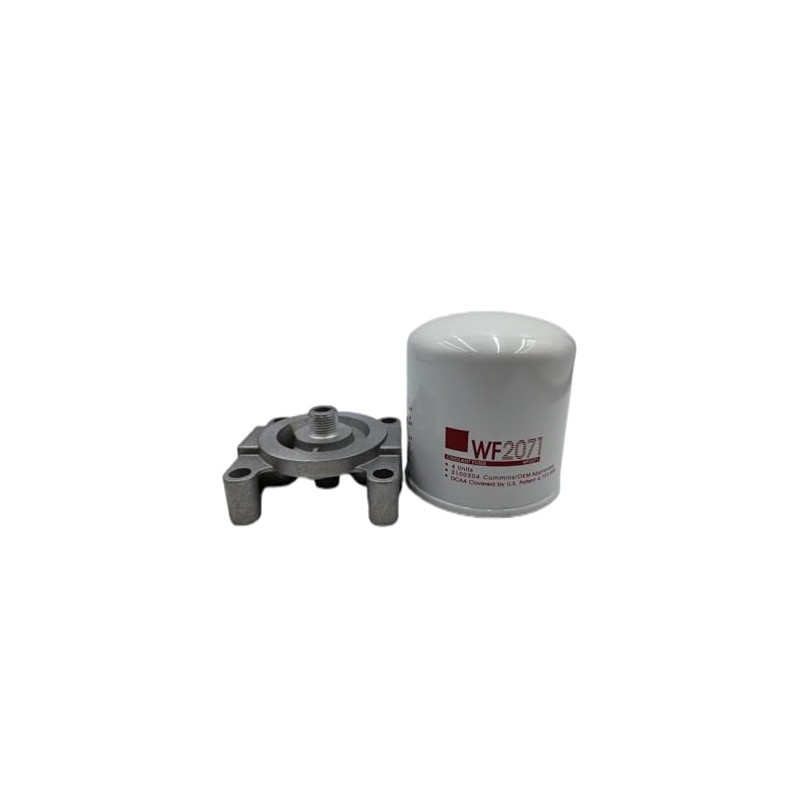 BANGTE WF2071 Coolant Filter Spin-On with Filter Base Compatible with