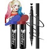 Halloween Harley/Joker Makeup Kit for Costume Cosplay, Red Blue Face