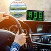 TOTMOX Car Motorcycle Digital GPS Speedometer Head Up Display MPH