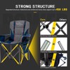 FAIR WIND Oversized Fully Padded Camping Chair for Heavy People