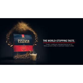 4-Pack Super Essenso 3 In1 Microground Iconic Blend/ 100% Arabica Beans/Deeper Aroma, Signature Roasted Note, Delectable Mouthfeel, Lingering Aftertaste/Fuller Bodied Coffee In Every Sip 20sx 25/pack