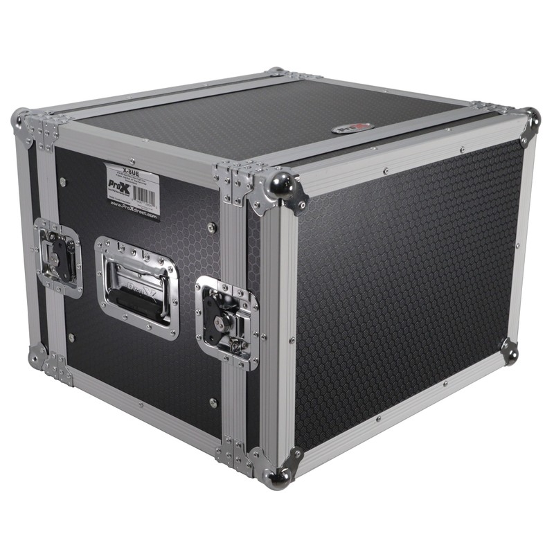 ProX X-8UE 8U Deluxe Effects Rack Case 14 In Deep
