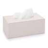 BTSKY Linen Household Office Rectangular Tissue Paper Holder - Tissue