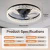 20'' ceiling fan with light,low profile ceiling Fans with Lights
