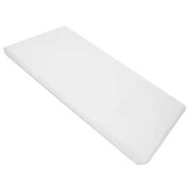 American Baby Company Microfiber Standard Day Care Nap Mat Sheet, White, 24" x 48" x 4", for Boys and Girls