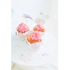 Folat 68303 Cupcake Deko-Set Unicorns & Rainbows-12-teilig, Mehrfarben