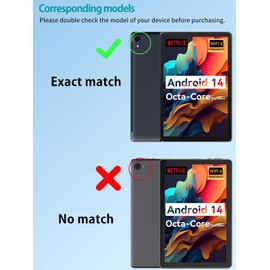 Case for Urao 10.1inch Android Tablet,NOUKAJU Tablet Protection Case,Adjustable Bracket,Soft Silicone,Silicone Protection Cover for Urao 10.1inch Tablet 2024(Rose-Red)