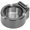 Stainless Steel Ashtray with Matches Lighter Function for Home Office