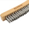 MAXMAN Wire Brush, Heavy Duty Stainless Steel Wire Brushes for