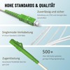 EMSECKO Fibre Optic Cable SC/APC to LC/APC Duplex Singlemode 22