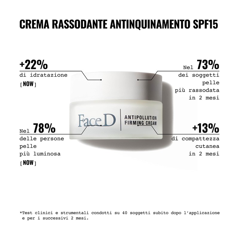 FaceD 3-LURONICS Anti-Pollution Cream Firming Spf15