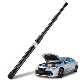 ARANA Universal Telescoping Hood Prop Rod, 16.95 to 40.15 inch Engine Telescoping Hood Prop Support Rod, Universal Tailgate Hood Rod Tool for Car Tailigate Trunk Front Hood