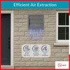 TURvent 4" inch Dryer Vent Cover Outside - ABS Plastic