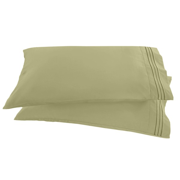 Elegant Comfort 1500 Thread Count Embroidered Egyptian Quality Luxurious Silky