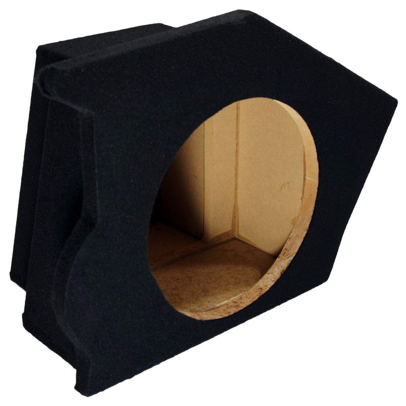 Single 10" Subwoofer Driver Side Sub Box Speaker Enclosure Compatible