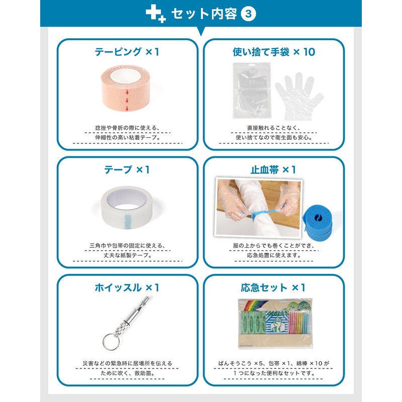 救急セット 救急箱 ファーストエイド 登山 応急処置 強吸引 ポイズンリムーバー 21点セット NORAH