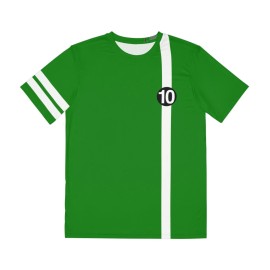 Jude Wear Green 10 Shirt Ben Uniform Costume - 2XL