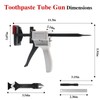 2026 New Toothpaste Tube Gun,Toothpaste Tube Glue Gun Squeezing Machine,Silicone