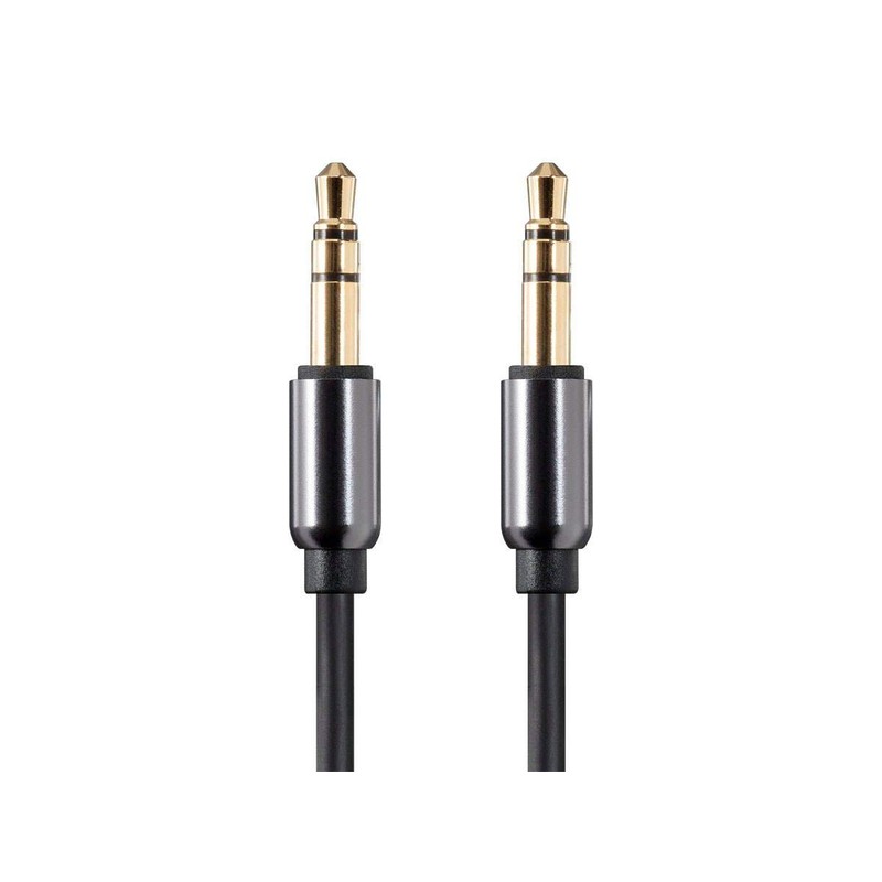 Monoprice Auxiliary Audio Cable - 3.5mm TRS, Gold Plated, 6
