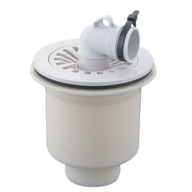 SANEI H5552-50 Washing Machine Drain Trap for VU and VP Pipe Vertical Drainage