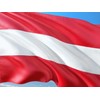 Austrian flag, Euro 2024 flags, Euro 2024 flag, fan item,