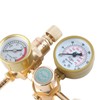 Argon CO2 Regulator 0 To 4500PSI CGA580 15/16in Female Thread
